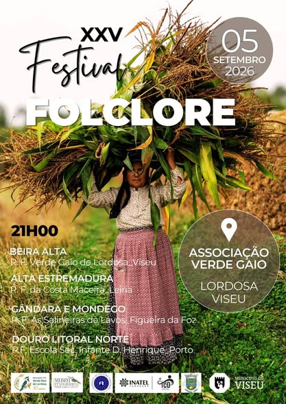 Cartaz: XXV Festival de Folclore